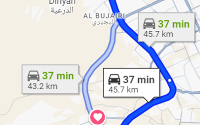 شكل عاجل / احتاج توصيل من الياسمين إلى طويق